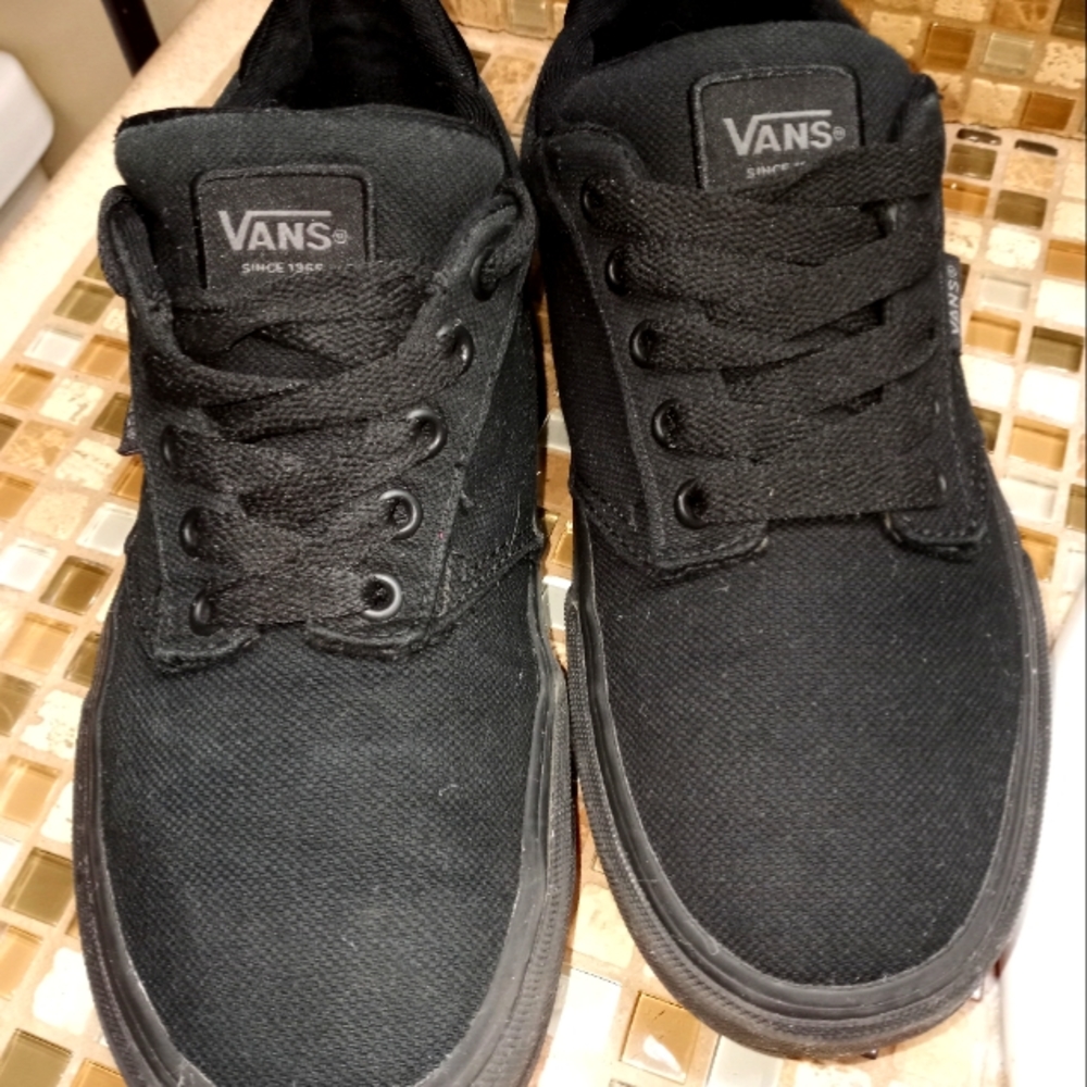 BARELY WORN... Mens, Van's... lace up not slip ons. Seriously worn maybe twice..